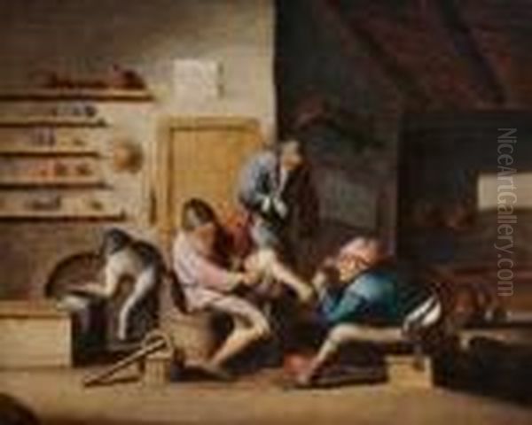 Die Fussoperation. - view 1