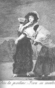 Caprichos Plate 16 For Heavens Sake And It Was Her Mother