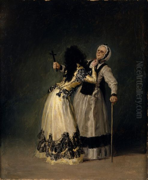 The Duchess of Alba and Her Duenna - view 1