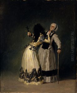 The Duchess of Alba and Her Duenna