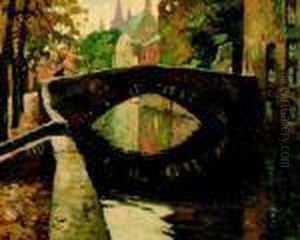 Brug Over Grachtje by Bernard, Ben Viegers
