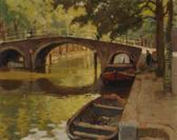 View Of A Canal And A Bridge - view 1