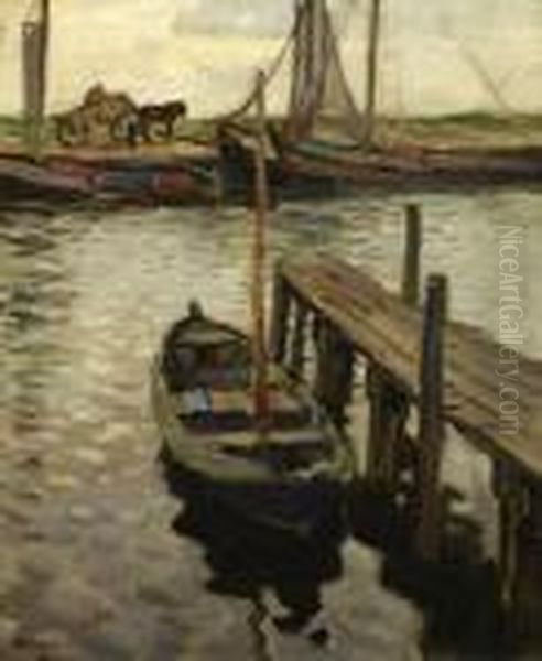 A Pier With A Boat - view 1
