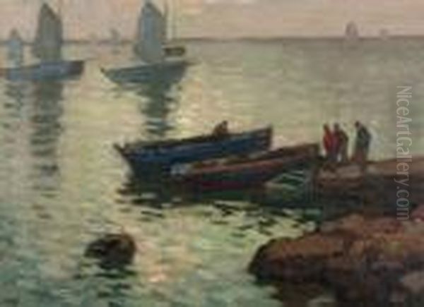 Vissersschepen Bij Concarneau - view 1