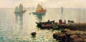 Schepen Bij Concarneau: The French Coast