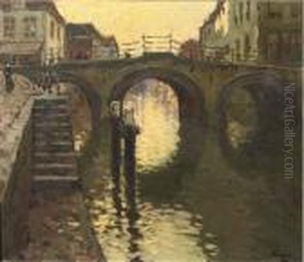 A Bridge Over A Canal - view 1