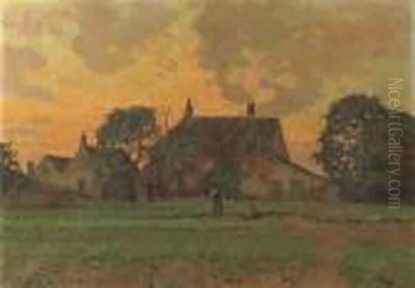In The Kitchen-garden At Sunset - view 1