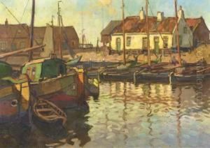 Inner Harbour At Elburg Inner Harbour At Elburg
