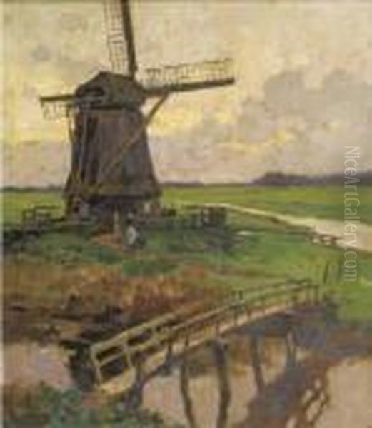 The Mill At Dusk - view 1