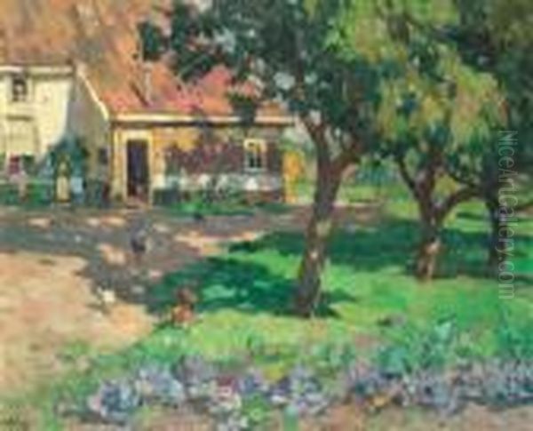 A Kitchen Garden On A Farmyard - view 1