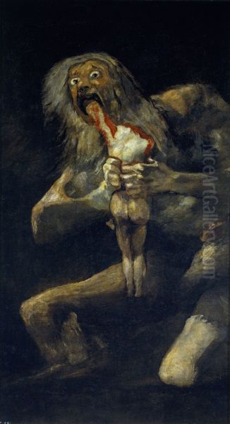 Saturn Devouring His Sons - view 1