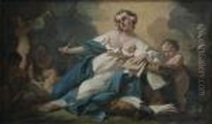 La Muse De L'ecriture by Joseph-Marie Vien