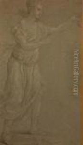 Danseuse Au Tambourin by Joseph-Marie Vien