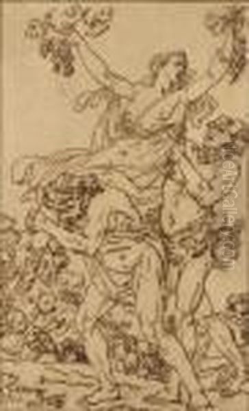 Allegorie De L'automne Plume Et Encrebrune - view 1