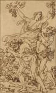Allegorie De L'automne Plume Et Encrebrune