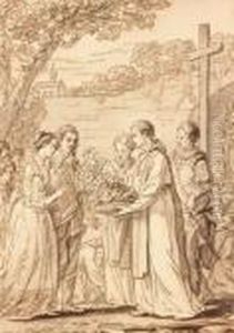 Le Mariage by Joseph-Marie Vien