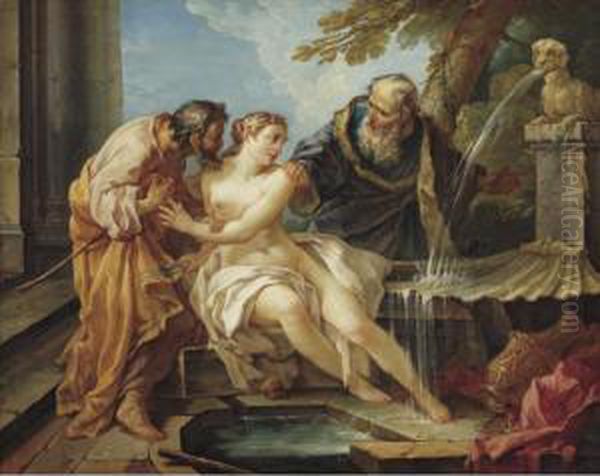 Susanna And The Elders - view 1