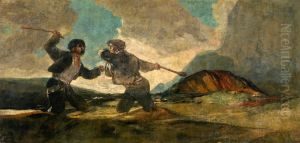 Duel with Cudgels