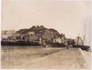 ``hastings' (view Of The Town
From The Promenade With Hastings Castle In The Distance), Probably 1852 ``hastings' (view Of The Town
From The Promenade With Hastings Castle In The Distance), Probably 1852