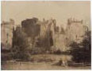 Study Of Bodiam Castle, East
Sussex, And A Study Of An Unidentified Church, Probably 1852 Study Of Bodiam Castle, East
Sussex, And A Study Of An Unidentified Church, Probably 1852