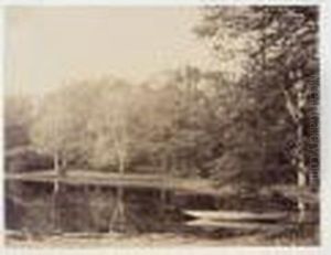 ````parc De Claremont. Le Lac', Probably 1852 ````parc De Claremont. Le Lac', Probably 1852