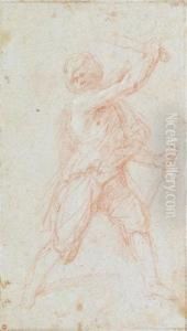 A Study Of A Man In A Turban With A Sabre A Study Of A Man In A Turban With A Sabre