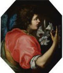 Archangel Gabriel by Jacopo Vignali