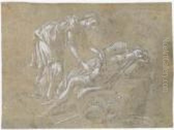 Renaud Et Armide (recto); Un Homme Nu - view 1