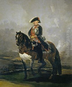 Portrait of Carlos IV with a horse