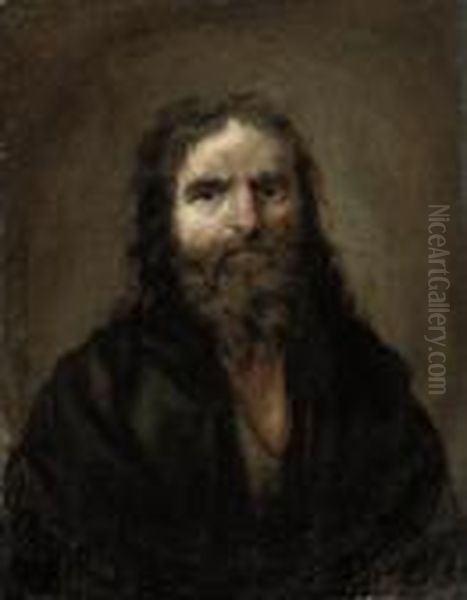 A Study Of A Bearded Man - view 1