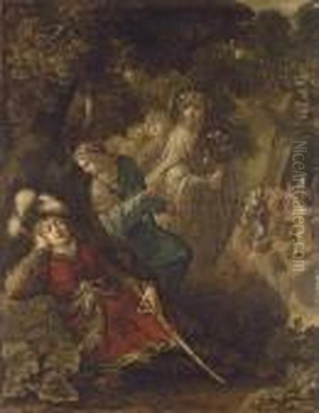 The Knight's Dream (the Dream Of Daphnis?) - view 1