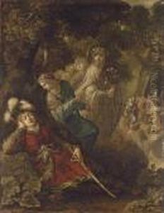 The Knight's Dream (the Dream Of Daphnis?) by Claude Vignon