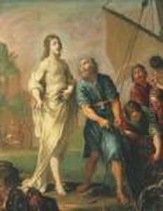 La Vocation De Saint Pierre:
Saint Pierre Quittant Ses Filets Poursuivre Jesus Ou La Peche
Miraculeuse by Claude Vignon