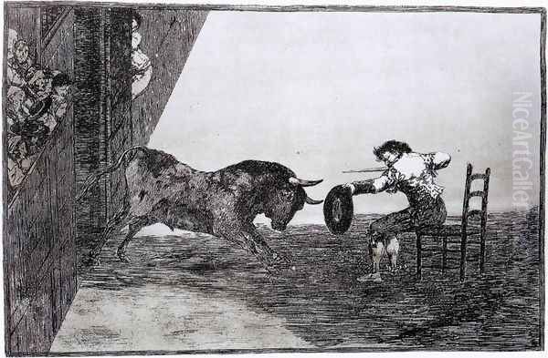 The Bravery of Martincho in the Ring of Saragassa (Tauromaquia 18) - view 1