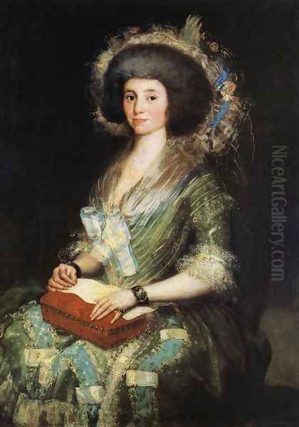 Portrait Of The Wife Of Juan Agustin Cean Bermudez - view 1