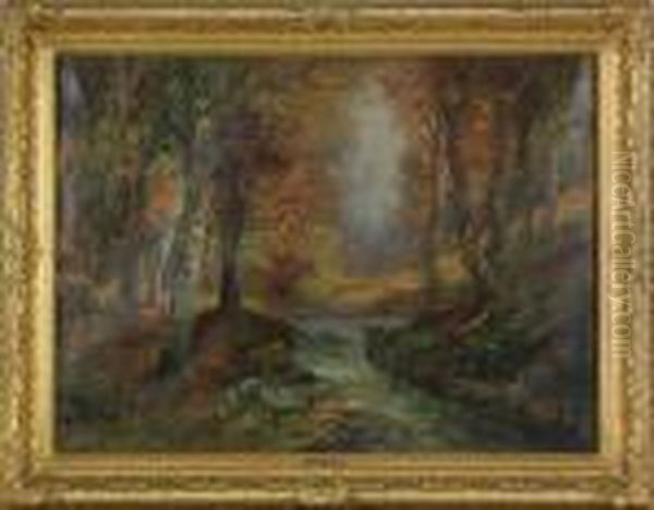 Landscape With Stream - view 1
