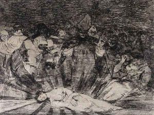 Truth Has Died (Murio la verdad) by Francisco Goya Fuendetodos