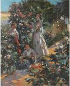 Recogida De La Naranja (picking Oranges)