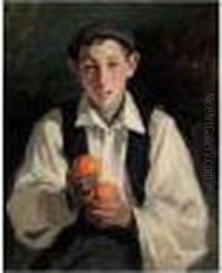 Nino Con Naranjas (boy With Oranges)