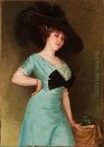 Signora In Verde by Aleardo Villa