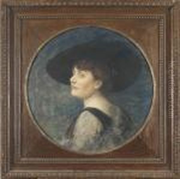 Ritratto Di Donna Col Cappello - view 1