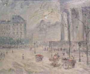 Boulevard In Paris