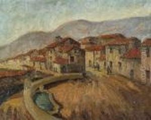 Village Street Scene