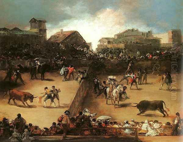 The Bullfight - view 1