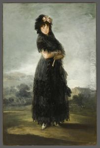 Portrait Of Mariana Waldstein by Francisco Goya Fuendetodos