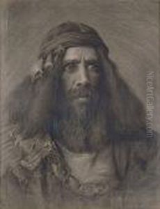 Cabeza De Hombre Con Caracolas
