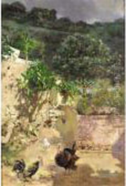 Poultry In A Farmyard - view 1