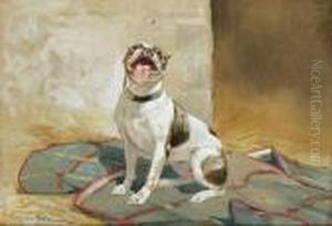Le Chien Et La Mouche. by Auguste Vimar