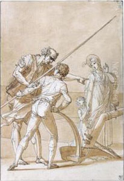 Study For The Ploughing Lesson - view 1