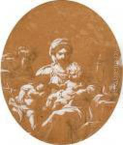 La Sainte Famille Avec Saint Jean-baptiste